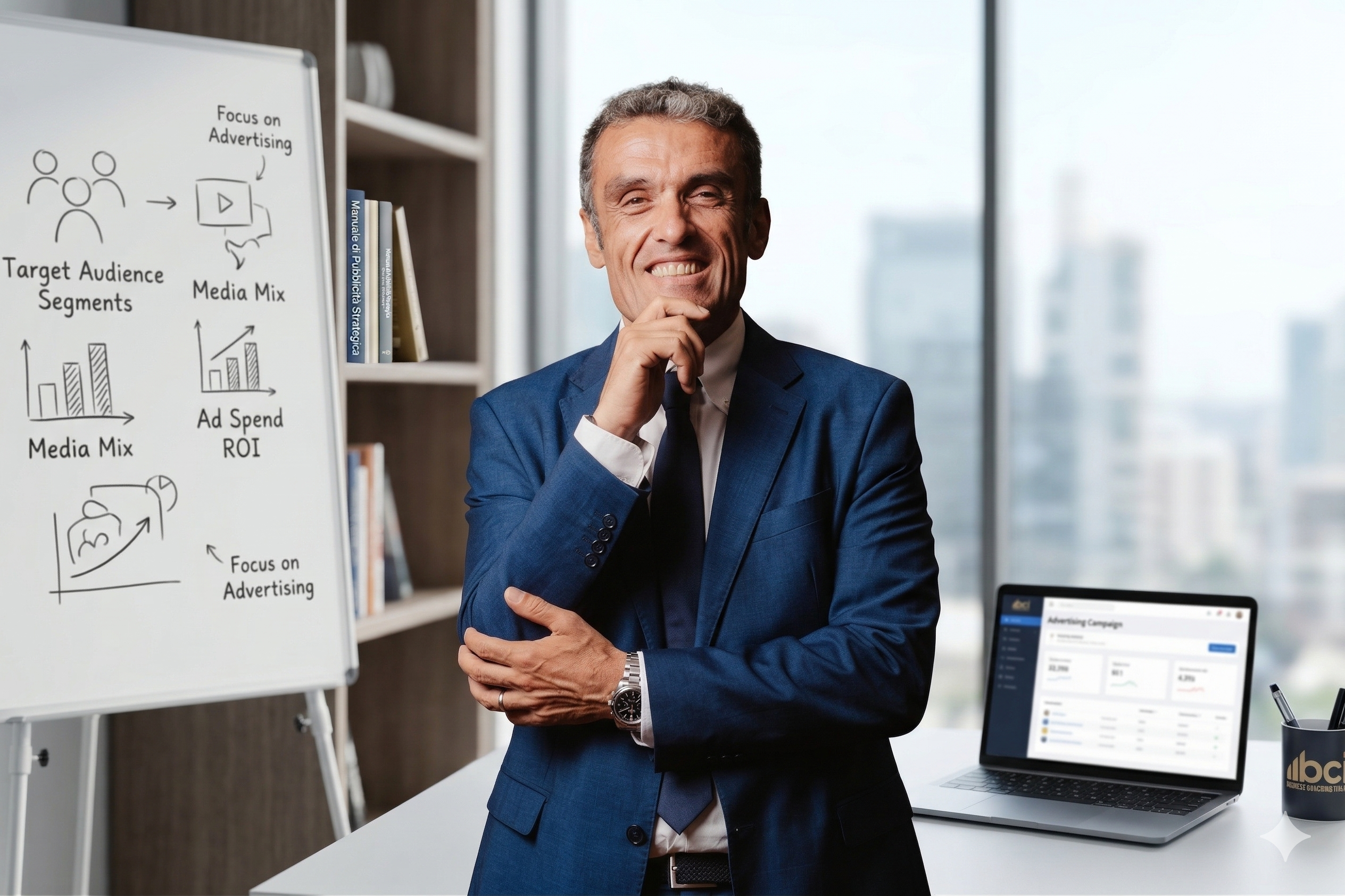 Marco Sansone coach pubblicitario